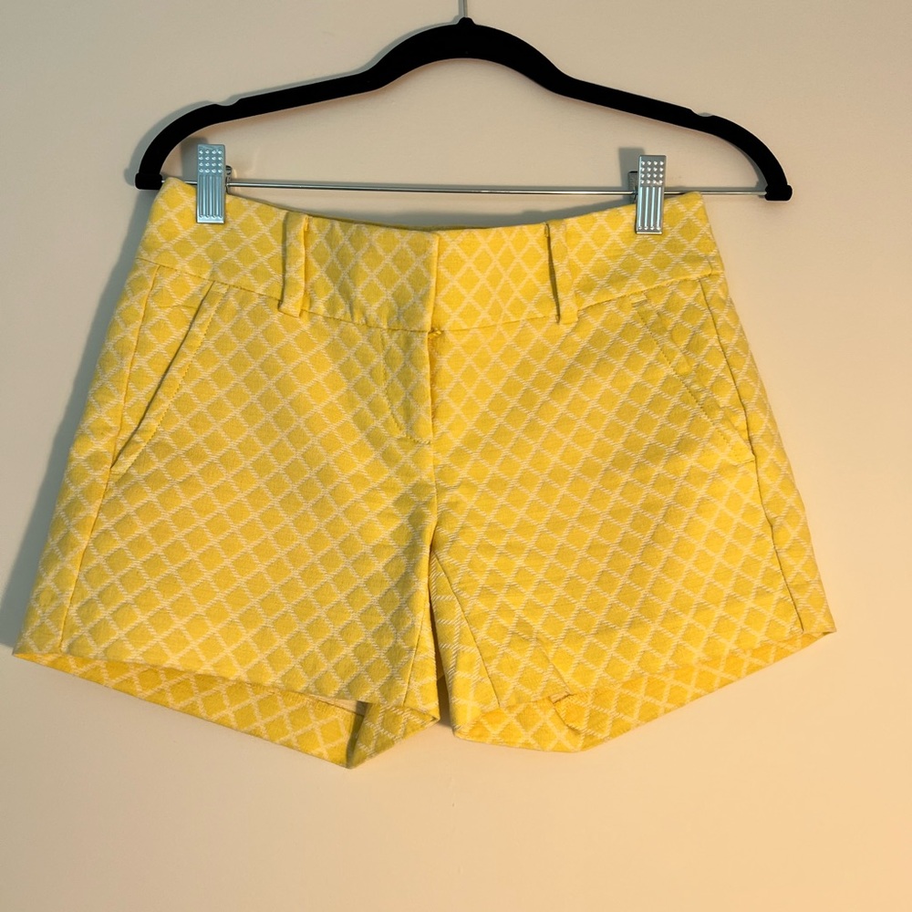 Yellow summer shorts
